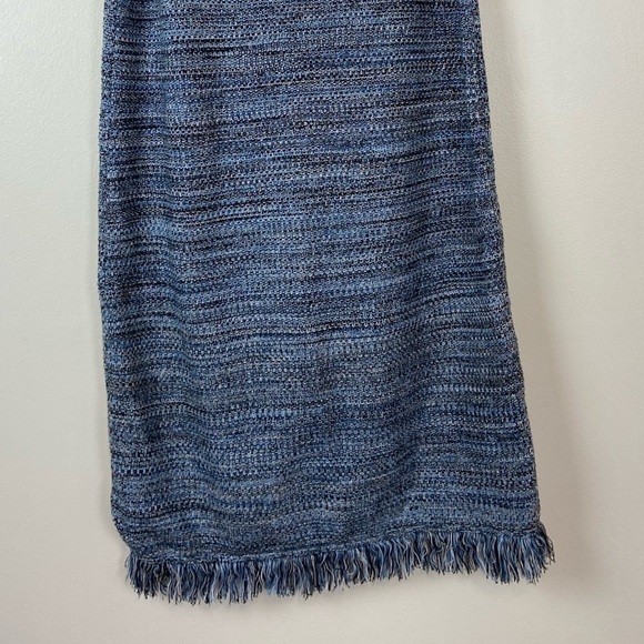 ANTHROPOLOGIE X HOLDING HORSES KNIT FRINGE BOHEMIAN MINI TANK DRESS - Picture 6 of 6